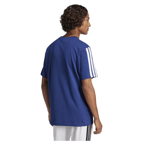 Adidas Ανδρική κοντομάνικη μπλούζα Essentials 3-Stripes Single Jersey Tee